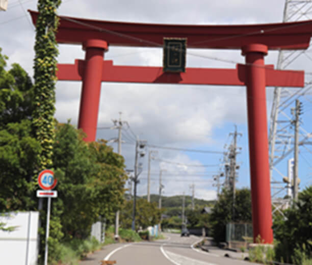 写真：鳥居